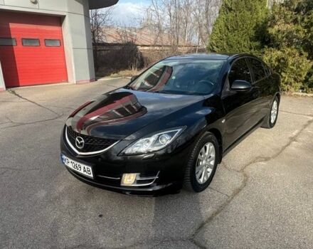 Черный Мазда 6, объемом двигателя 2.49 л и пробегом 296 тыс. км за 5700 $, фото 1 на Automoto.ua