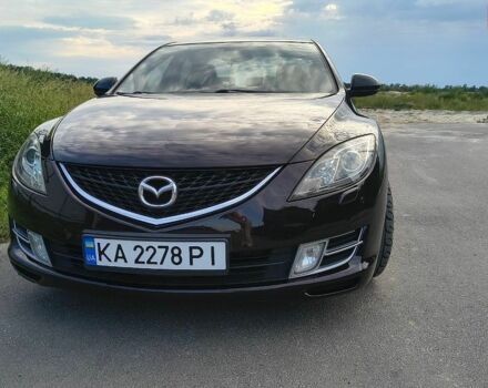 Чорний Мазда 6, об'ємом двигуна 2 л та пробігом 210 тис. км за 6800 $, фото 1 на Automoto.ua