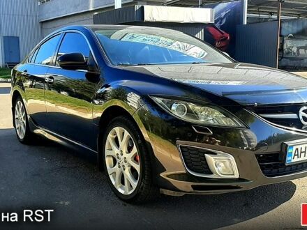 Черный Мазда 6, объемом двигателя 2.5 л и пробегом 200 тыс. км за 8300 $, фото 1 на Automoto.ua