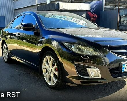 Черный Мазда 6, объемом двигателя 2.5 л и пробегом 200 тыс. км за 8300 $, фото 1 на Automoto.ua