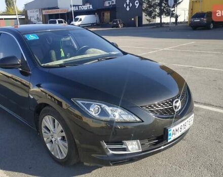 Чорний Мазда 6, об'ємом двигуна 2 л та пробігом 180 тис. км за 8000 $, фото 1 на Automoto.ua