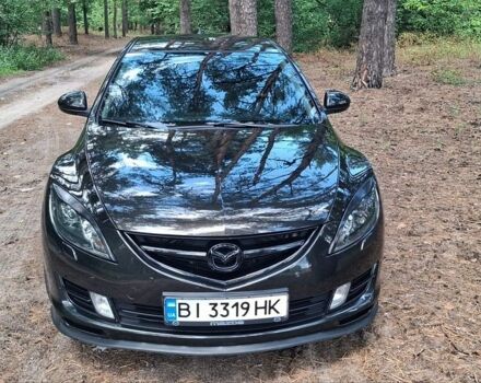Черный Мазда 6, объемом двигателя 2.49 л и пробегом 163 тыс. км за 9000 $, фото 1 на Automoto.ua