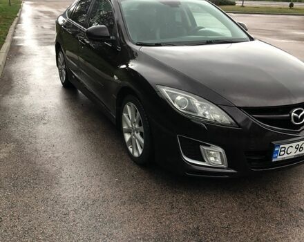 Чорний Мазда 6, об'ємом двигуна 2 л та пробігом 239 тис. км за 6500 $, фото 1 на Automoto.ua