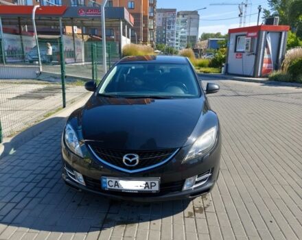 Черный Мазда 6, объемом двигателя 2 л и пробегом 260 тыс. км за 7026 $, фото 1 на Automoto.ua