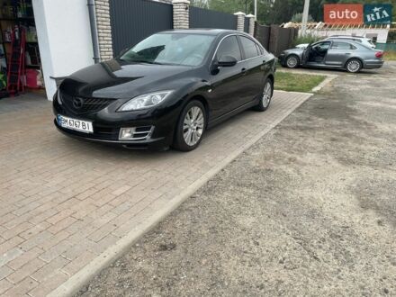 Чорний Мазда 6, об'ємом двигуна 2 л та пробігом 255 тис. км за 6200 $, фото 1 на Automoto.ua