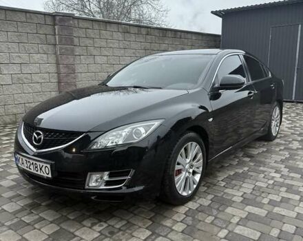 Черный Мазда 6, объемом двигателя 2 л и пробегом 280 тыс. км за 6500 $, фото 1 на Automoto.ua