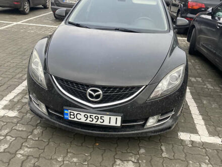 Чорний Мазда 6, об'ємом двигуна 2 л та пробігом 210 тис. км за 6900 $, фото 1 на Automoto.ua