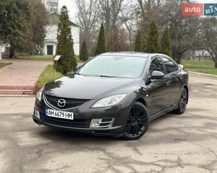 Черный Мазда 6, объемом двигателя 1.8 л и пробегом 236 тыс. км за 6299 $, фото 1 на Automoto.ua