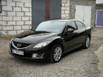 Чорний Мазда 6, об'ємом двигуна 2 л та пробігом 263 тис. км за 5850 $, фото 1 на Automoto.ua
