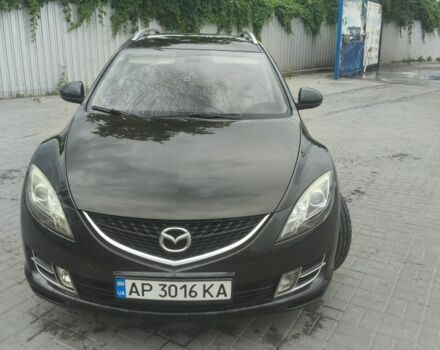 Чорний Мазда 6, об'ємом двигуна 2 л та пробігом 250 тис. км за 4800 $, фото 1 на Automoto.ua