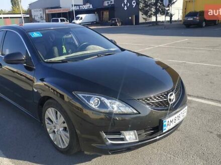 Чорний Мазда 6, об'ємом двигуна 2 л та пробігом 183 тис. км за 7600 $, фото 1 на Automoto.ua