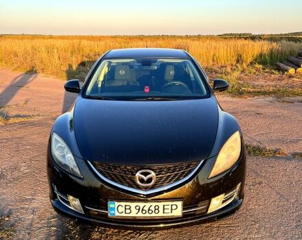 Чорний Мазда 6, об'ємом двигуна 1.8 л та пробігом 195 тис. км за 6800 $, фото 1 на Automoto.ua