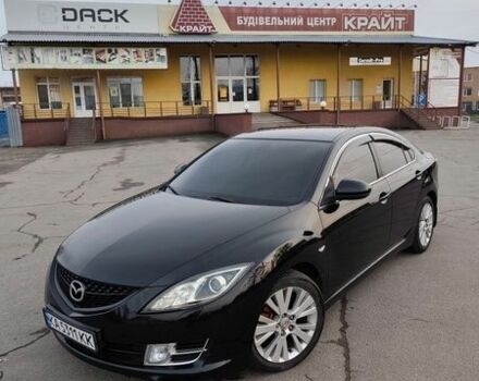 Чорний Мазда 6, об'ємом двигуна 2 л та пробігом 321 тис. км за 6800 $, фото 1 на Automoto.ua