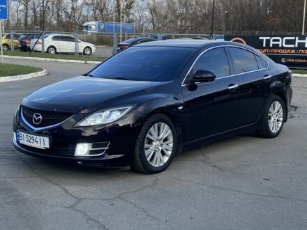 Чорний Мазда 6, об'ємом двигуна 2 л та пробігом 180 тис. км за 7700 $, фото 1 на Automoto.ua