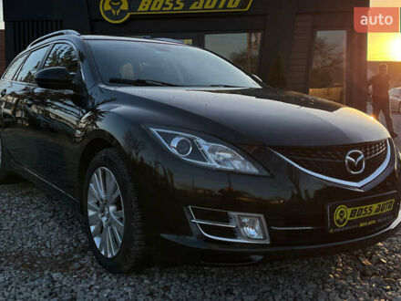 Чорний Мазда 6, об'ємом двигуна 2 л та пробігом 190 тис. км за 8399 $, фото 1 на Automoto.ua