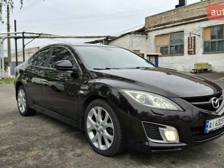 Черный Мазда 6, объемом двигателя 2.5 л и пробегом 224 тыс. км за 8000 $, фото 1 на Automoto.ua