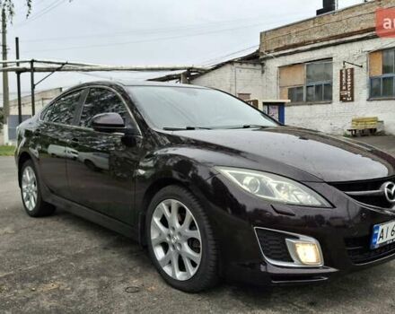 Черный Мазда 6, объемом двигателя 2.5 л и пробегом 224 тыс. км за 8000 $, фото 1 на Automoto.ua
