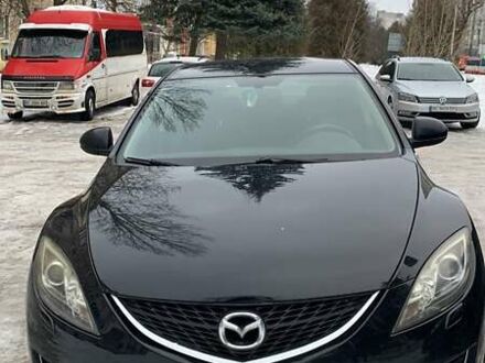 Черный Мазда 6, объемом двигателя 1.8 л и пробегом 157 тыс. км за 6500 $, фото 1 на Automoto.ua