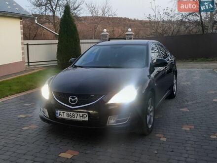 Черный Мазда 6, объемом двигателя 2 л и пробегом 340 тыс. км за 5999 $, фото 1 на Automoto.ua