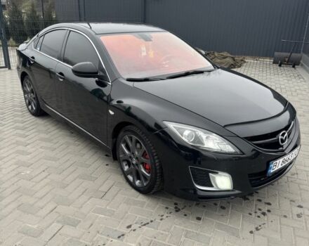 Черный Мазда 6, объемом двигателя 2.5 л и пробегом 303 тыс. км за 7100 $, фото 1 на Automoto.ua