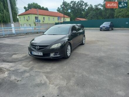 Черный Мазда 6, объемом двигателя 2 л и пробегом 268 тыс. км за 5999 $, фото 1 на Automoto.ua