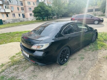 Черный Мазда 6, объемом двигателя 2.5 л и пробегом 320 тыс. км за 3500 $, фото 1 на Automoto.ua