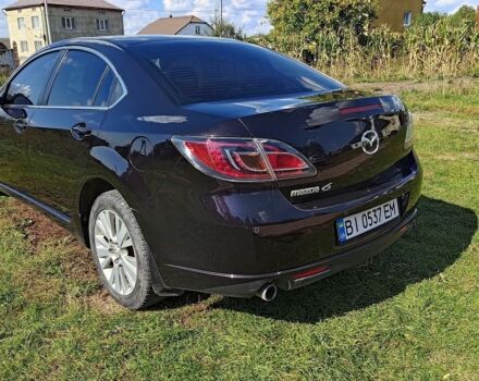 Черный Мазда 6, объемом двигателя 2 л и пробегом 195 тыс. км за 6100 $, фото 1 на Automoto.ua
