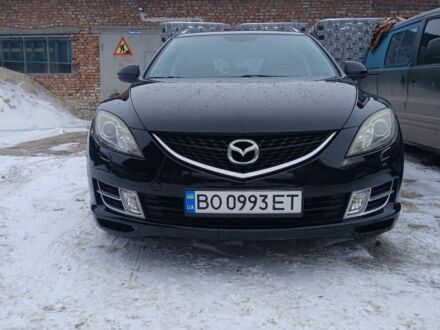Чорний Мазда 6, об'ємом двигуна 2 л та пробігом 276 тис. км за 7000 $, фото 1 на Automoto.ua