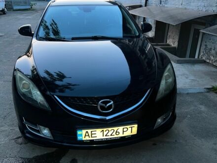 Чорний Мазда 6, об'ємом двигуна 2 л та пробігом 305 тис. км за 8200 $, фото 1 на Automoto.ua