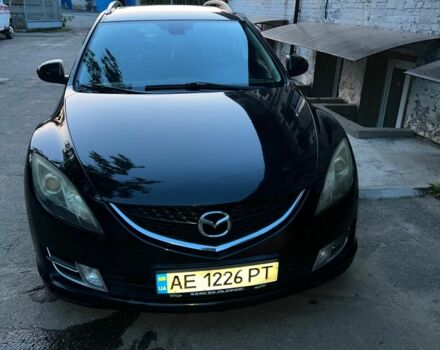 Черный Мазда 6, объемом двигателя 2 л и пробегом 305 тыс. км за 8200 $, фото 1 на Automoto.ua