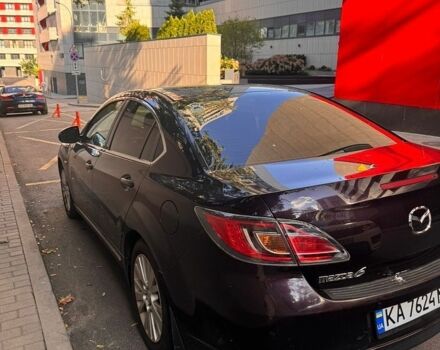 Черный Мазда 6, объемом двигателя 2 л и пробегом 201 тыс. км за 7200 $, фото 1 на Automoto.ua