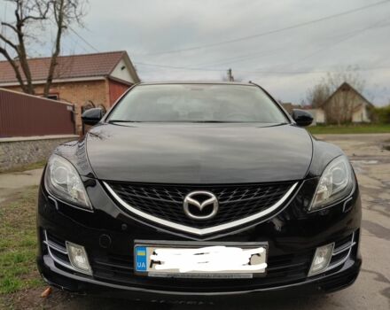 Черный Мазда 6, объемом двигателя 2.5 л и пробегом 318 тыс. км за 6700 $, фото 1 на Automoto.ua