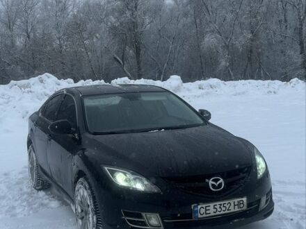 Чорний Мазда 6, об'ємом двигуна 2 л та пробігом 275 тис. км за 6750 $, фото 1 на Automoto.ua