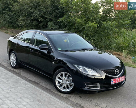Черный Мазда 6, объемом двигателя 1.8 л и пробегом 205 тыс. км за 7400 $, фото 1 на Automoto.ua