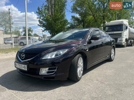 Чорний Мазда 6, об'ємом двигуна 2 л та пробігом 259 тис. км за 7800 $, фото 1 на Automoto.ua