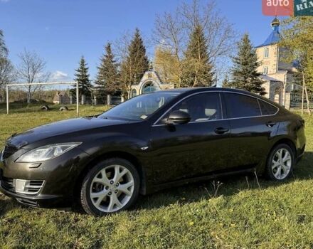 Черный Мазда 6, объемом двигателя 2 л и пробегом 310 тыс. км за 6800 $, фото 1 на Automoto.ua