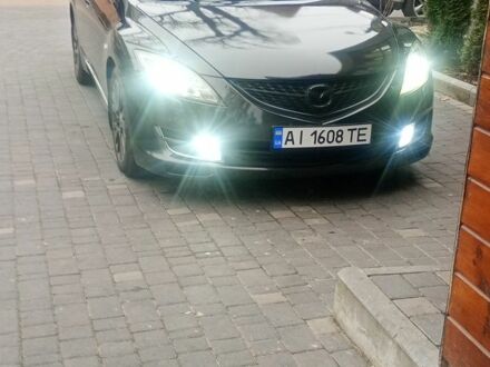 Чорний Мазда 6, об'ємом двигуна 2 л та пробігом 230 тис. км за 7500 $, фото 1 на Automoto.ua