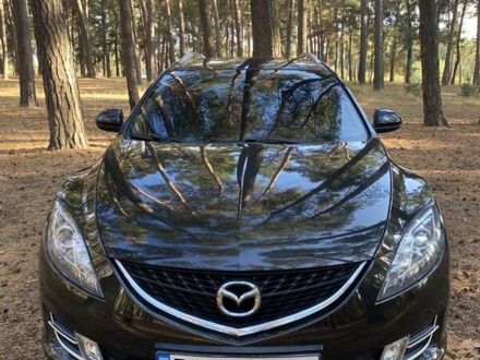 Чорний Мазда 6, об'ємом двигуна 1.8 л та пробігом 202 тис. км за 8000 $, фото 1 на Automoto.ua