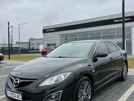 Черный Мазда 6, объемом двигателя 2 л и пробегом 165 тыс. км за 7500 $, фото 1 на Automoto.ua