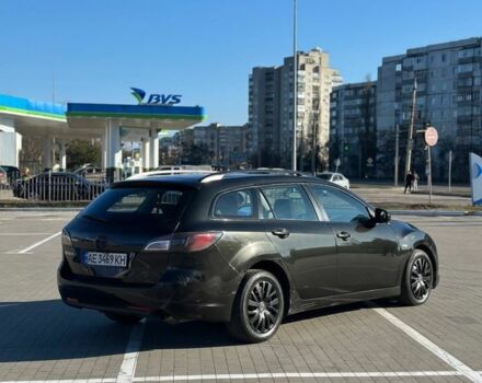 Черный Мазда 6, объемом двигателя 2 л и пробегом 300 тыс. км за 4892 $, фото 1 на Automoto.ua