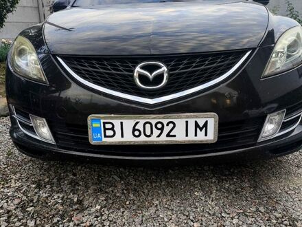 Чорний Мазда 6, об'ємом двигуна 2 л та пробігом 230 тис. км за 6900 $, фото 1 на Automoto.ua