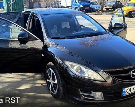 Черный Мазда 6, объемом двигателя 2 л и пробегом 273 тыс. км за 6900 $, фото 1 на Automoto.ua