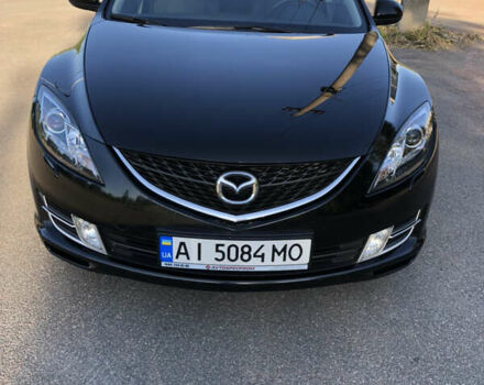 Чорний Мазда 6, об'ємом двигуна 2 л та пробігом 119 тис. км за 9200 $, фото 1 на Automoto.ua