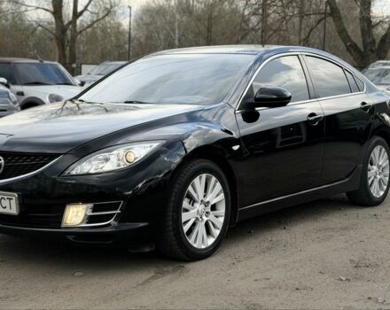 Черный Мазда 6, объемом двигателя 1.8 л и пробегом 137 тыс. км за 7300 $, фото 1 на Automoto.ua