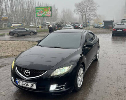 Черный Мазда 6, объемом двигателя 1.8 л и пробегом 212 тыс. км за 7800 $, фото 1 на Automoto.ua