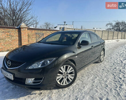 Чорний Мазда 6, об'ємом двигуна 2 л та пробігом 226 тис. км за 6800 $, фото 1 на Automoto.ua