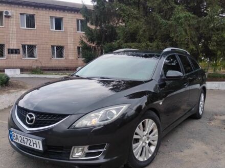 Чорний Мазда 6, об'ємом двигуна 2 л та пробігом 190 тис. км за 5500 $, фото 1 на Automoto.ua