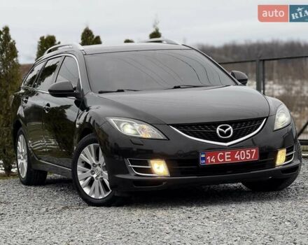 Черный Мазда 6, объемом двигателя 2.2 л и пробегом 250 тыс. км за 6150 $, фото 1 на Automoto.ua