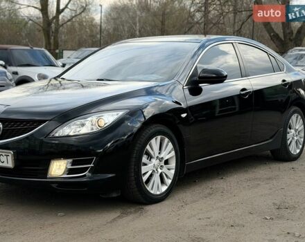 Черный Мазда 6, объемом двигателя 1.8 л и пробегом 137 тыс. км за 7300 $, фото 1 на Automoto.ua