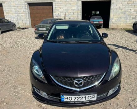 Черный Мазда 6, объемом двигателя 2.2 л и пробегом 240 тыс. км за 7000 $, фото 1 на Automoto.ua